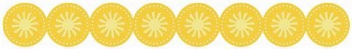 Quickutz We R Memory Keepers 12-inch Border Die, Sunburst von Quickutz