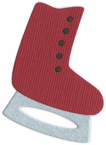 We R Memory Keepers 2-Inch by 2-Inch Die, Hockey Skate by QUICKUTZ von Quickutz