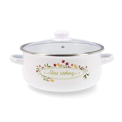 Quid 4960509 CACEROLA 24CM Acero ESMALT MEMORY QD Kochtopf, 24 cm, Stahl, Edelstahl, weiß Quid 4960509 CACEROLA 24CM Acero ESMALT MEMORY QD Kochtopf, 24 cm, Stahl, Edelstahl, weiß von Quid