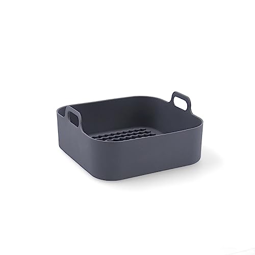 Quid 5426122 Fritteusenkorb, Silikon, grau von Quid