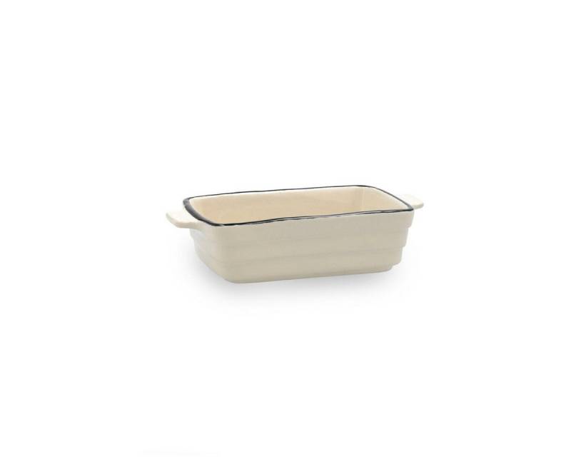 Quid Auflaufform Quid Kochtopf Cocco aus Keramik Weiß 16 x 9 x 4 cm Pack 12x, Keramik von Quid