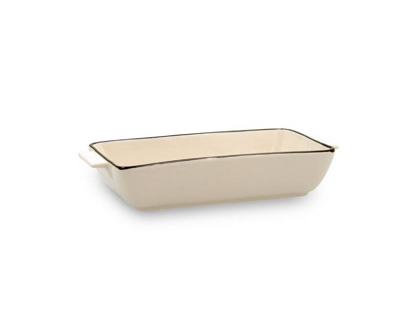 Quid Auflaufform Quid Kochtopf Cocco aus Keramik Weiß 23 x 11 x 4,5 cm Pack 12x, Keramik von Quid