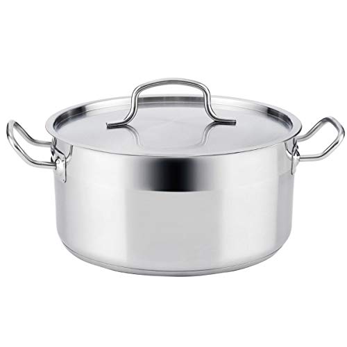 Quid Cook INOX Basika Kasserolle, Edelstahl 32 x 15,5 cm von Quid