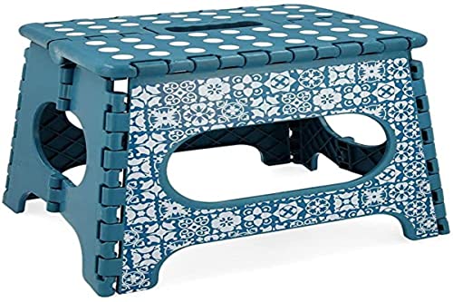 Quid Hocker Deco Blau 29 x 22 x 27 Daily QD hockers, Único von Quid