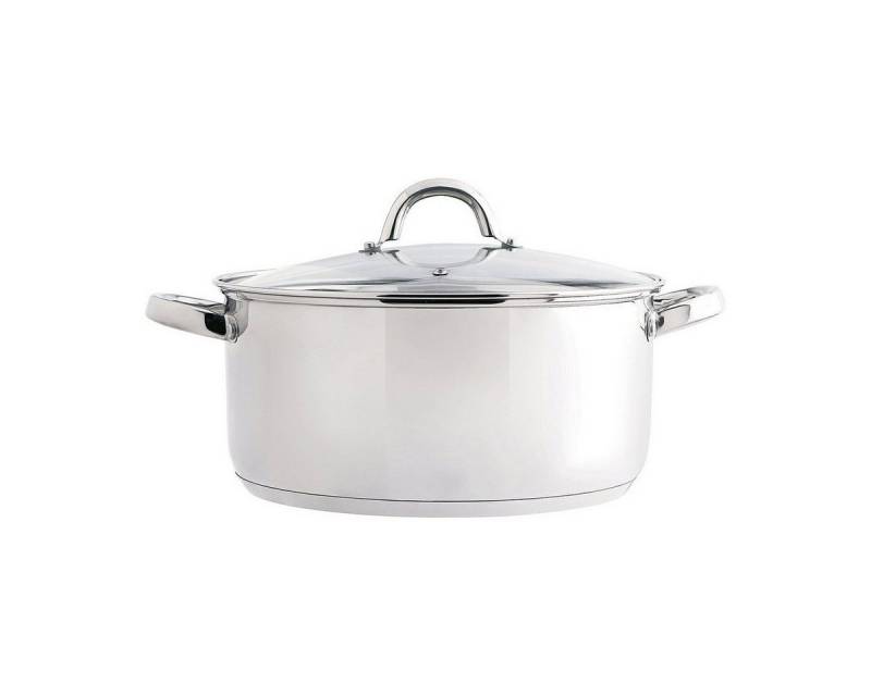 Quid Kochtopf Quid Topf mit Deckel Metall Stahl 24 cm Kochtopf Gemüsetopf von Quid