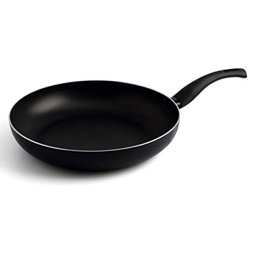 Quid Aluminium-Pfanne, Bedruckt, 30 cm, geeignet für Glaskeramik, geeignet für Induktion, Griffe oder Griff aus Bakelit von Quid