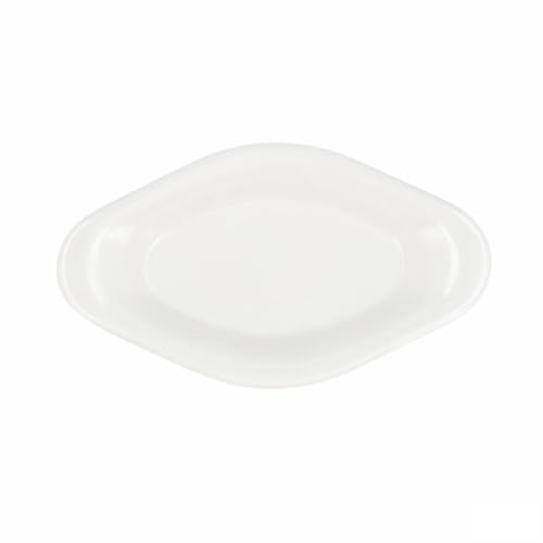 Quid Select Snackschale, Weiß, Kunststoff, 17 x 9,5 x 2 cm, 20 Stück von Quid