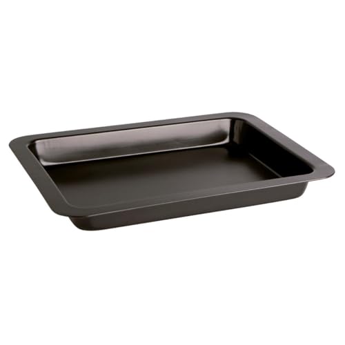 Quid Sweet Grey Backblech aus lackiertem Stahl, 42 x 32 x 4 cm, Schwarz von Quid