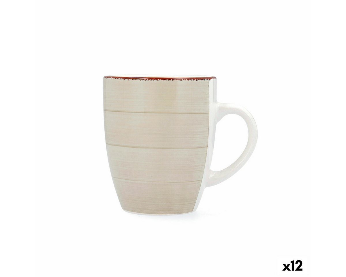 Quid Tasse Quid Kop Vita Morning Frühstück aus Keramik Beige 350 ml 12 Stück, Keramik Quid Tasse Quid Kop Vita Morning Frühstück aus Keramik Beige 350 ml 12 Stück, Keramik von Quid
