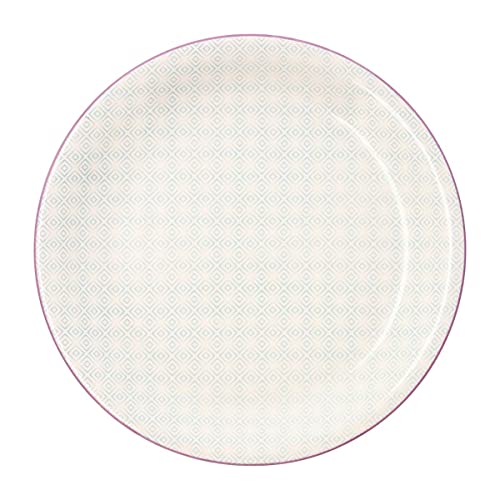 Quid Vita Soft Teller flach Keramik 26,5cm Pink von Quid