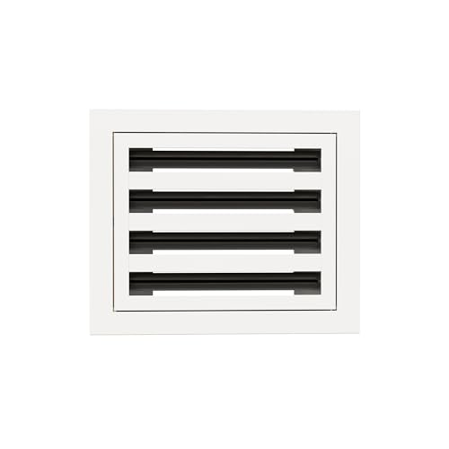 10 x 8 modernes Design AC-Gitter – Aluminium weiß – Lüftungsschlitz – linearer Schlitzdiffusor – Registergitter zum Heizen und Kühlen – kompatibel mit Decken-, Wand- oder Bodenregistern 10 x 8 modernes Design AC-Gitter – Aluminium weiß – Lüftungsschlitz – linearer Schlitzdiffusor – Registergitter zum Heizen und Kühlen – kompatibel mit Decken-, Wand- oder Bodenregistern von Quietcool