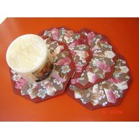 Dresdner Blumen Untersetzer Und Kerzenhalter 4Er Set Dresdner Blumen Untersetzer Und Kerzenhalter 4Er Set von QuiltNCrochet