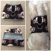Hundewestengeschirr., Hundegeschirr, Hunde -/Katzenwestengeschirr, Baseball-Hundewestengeschirr. Riesen Hundeweste Geschirr von QuiltNCrochet