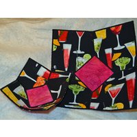 Cocktails, Die Jedermann Gesteppte Schüssel Set von QuiltNutz