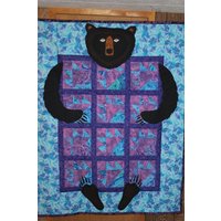 Bär in Blau Batiks Bär in Blau Batiks von Quiltatude