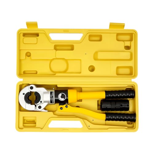 8T Hydraulische Presszange Crimpzange, Ø16-32mm Verbundrohr Rohr TH Kontur Rohrpresszange 360° Drehbare für Aluminium-Kunststoff-Rohren, PEX-Rohren, Stahlrohren 8T Hydraulische Presszange Crimpzange, Ø16-32mm Verbundrohr Rohr TH Kontur Rohrpresszange 360° Drehbare für Aluminium-Kunststoff-Rohren, PEX-Rohren, Stahlrohren von Quiltern