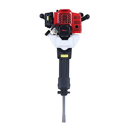 Quiltern Abbruchhammer 52CC 2-Takt Benzin Abbruchhammer 1900W Stemmhammer Meißelhammer Meißel Profi Set Handzugstart Stemmhammer von Quiltern