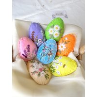Ostern Filz Eier, Stickerei Ornamente, Ostergeschenk, Osterdekoration, Osterschmuck, Vintage Dekoration Ostern Filz Eier, Stickerei Ornamente, Ostergeschenk, Osterdekoration, Osterschmuck, Vintage Dekoration von QuinceFablesShop