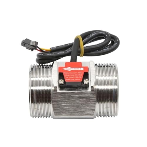 S304 5-150L/MIN DN40 Wasser Halle Turbine Flow Sensor Industrie Meter 1,5 "DC5V-24V von Quintaroa