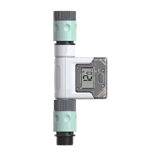 WiFi-Wasserdurchflussmesser, Intelligenter Wasserzähler For Gartenschlauch-Durchflussmesser, GPM-Wasserverbrauch, RV-Poolfüllung(1PCS flow meter) von Quintaroa