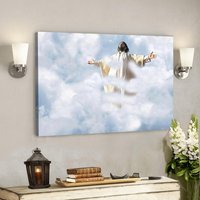 God Canvas 36 - Jesus Leinwand Christliches Geschenk Leinwandbild Kunst Bibel Vers Wandkunst Schrift von Quintem