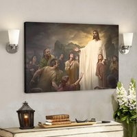 God Canvas 39 - Jesus Leinwand Christliches Geschenk Leinwandbild Kunst Bibel Vers Wandkunst Schrift von Quintem