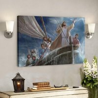 God Canvas 45 - Jesus Leinwand Christliches Geschenk Leinwandbild Kunst Bibel Vers Wandkunst Schrift von Quintem