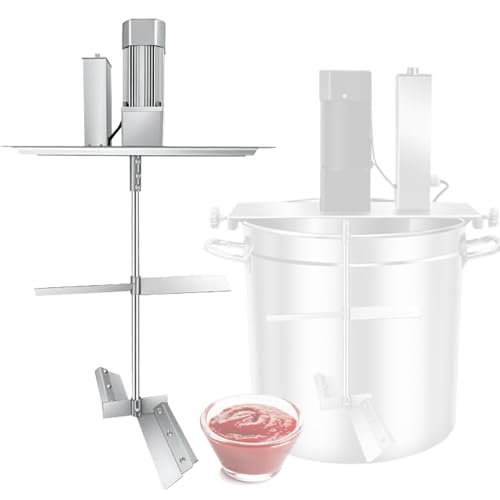 Automatischer Topfmixer mit automatischem Rührer zum Kochen – 20 l/25 l/40 l, selbstrührendes Küchengerät mit einstellbarer Geschwindigkeit für heiße Pfannen und Kochtöpfe (ohne Topf),40L von Quixnova