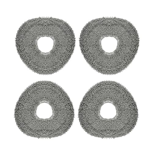 4 PCS Resuable Mopp Tuch Roboter Kehren, kompatibel for Narwal J1/J2/J3/J4 Zubehör Teile Mikrofaser Mopp(B) von Quixpszto