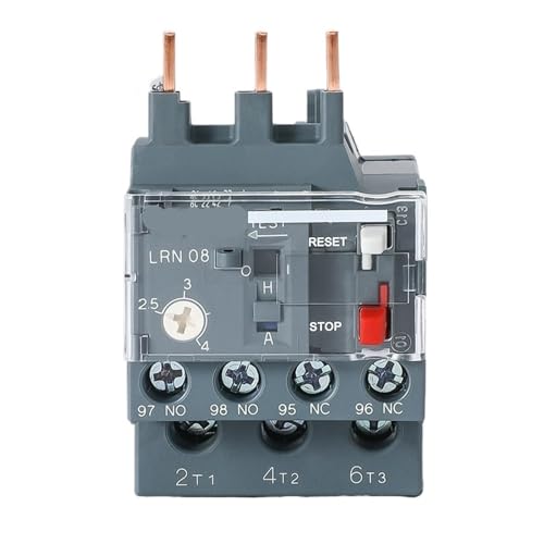 LRN05N LRN07N LRN08N LRN10N LRN14N LRN16N Kompatibel mit Schneider Thermal Überlastschutzrelais 690V Schütz Ersetzt LRE-Serie(LRN08N 2.5~4A) von Quixpszto