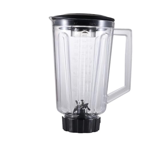 Mixerbecher (Messer + Deckel + Becher) 44 Oz Ersatz, kompatibel mit Hamilton Beach 6126-HBB908CE HBB908-UK Mixerbehälter-Zubehör von Quixpszto