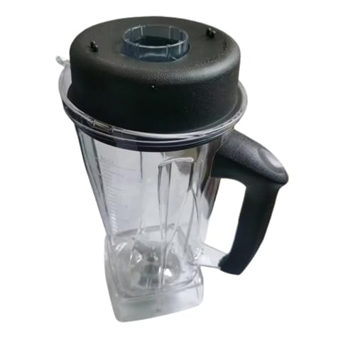 Quadratischer Behälter, 2 l, Krug, Tassenboden mit gezackten Smoothie-Klingen, Deckel, kompatibel mit Biolomix-Mixer T5200 G5200 Quadratischer Behälter, 2 l, Krug, Tassenboden mit gezackten Smoothie-Klingen, Deckel, kompatibel mit Biolomix-Mixer T5200 G5200 von Quixpszto