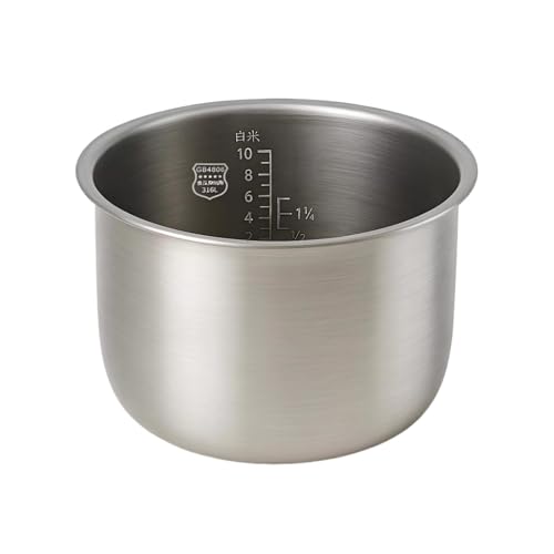 Quixpszto 5L-316L Edelstahl-Universal-Innentankzubehör, kompatibel mit ZOJIRUSHI NP-HTH18/NP-HRH18/NP-HJH18/NP-HTQ18/NP-HIH18/NP-HMH18/B355/B357/B5058/B441B443(B357 316L Stainless Steel) von Quixpszto