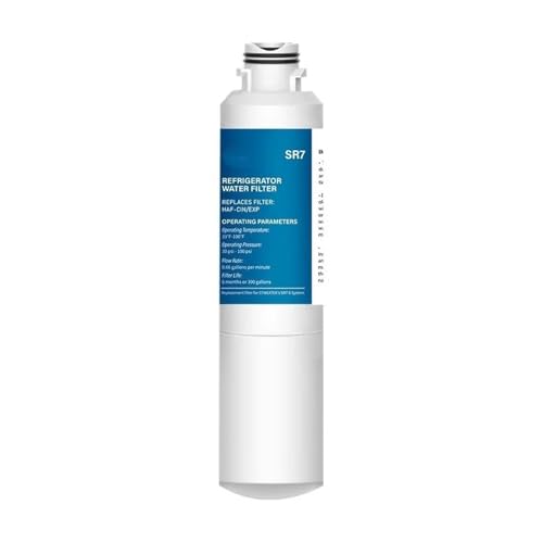 Quixpszto Kühlschrankfilter DA29-00020B Wasserfilter Ersatz, Kompatibel for Samsung DA29-00020A/B HAF-CIN/EXP 46-9101 RF4267HARS RF263TEAESG(1pcs) von Quixpszto