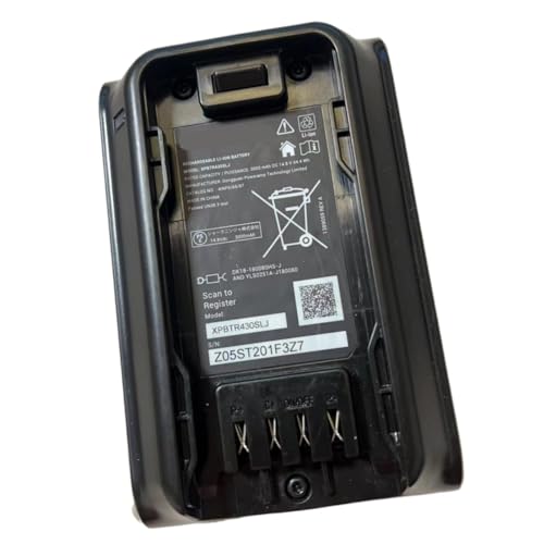 Quixpszto Staubsauger-Akku-Zubehör, Ersatzteil for wiederaufladbare Batterien, kompatibel mit Shark Ninja XBATR520DCEU/XPBTR430SLJ/XBATR525DC(XPBTR430SLJ) von Quixpszto