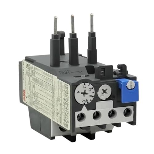 TA25DU Dreiphasiges thermisches Überlastrelais, 0,1–32 A einstellbarer Strombereich, 1 Schließer/1 Öffner-Ausgang for Motorschutz(TA25DU-1.0M) von Quixpszto