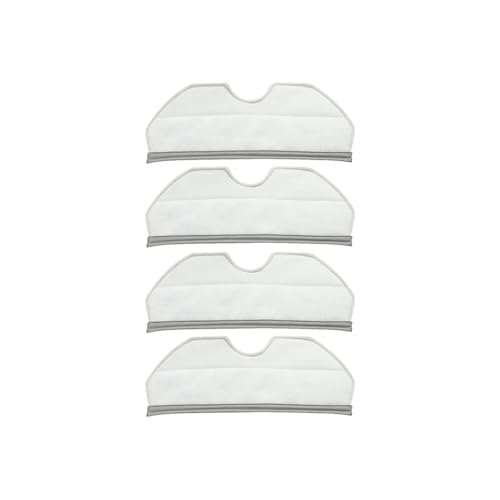 Wiederverwendbares Wischtuch, kompatibel mit dem Roboterstaubsauger Narwal K1 / Freo X Plus – waschbare und saugfähige Bodenreinigungspads(4 pcs) von Quixpszto