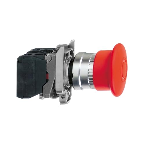 XB4BT42 = ZB4BT84 + ZB4BZ102 Kompletter Not-Aus-Drucktaster, Harmony XB4, Rot Ø 40 Anschlag, Ø 22 mm Rastzug 1 Öffner XB4BT42 = ZB4BT84 + ZB4BZ102 Kompletter Not-Aus-Drucktaster, Harmony XB4, Rot Ø 40 Anschlag, Ø 22 mm Rastzug 1 Öffner von Quixpszto