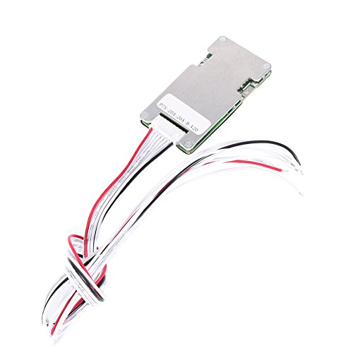Qukaim 7S Protection Board 24V 20A 7S Lithium Li-Ion Akku BMS Schutzplatine mit Balancing, Batterieschutzplatine für 18650 Zellen, PCB Modul von Qukaim