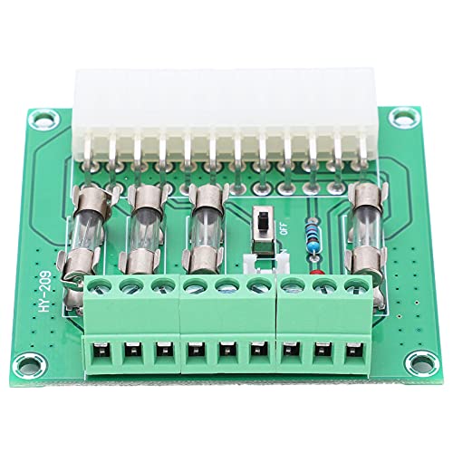 Qukaim ATX Computer Power Board ATX Power Board Adapter Modul, 20Pin 24Pin Computer Power Adapter for Benchtop Desktop, Compatible with ATX Power Supplies, Efficient Design Qukaim ATX Computer Power Board ATX Power Board Adapter Modul, 20Pin 24Pin Computer Power Adapter for Benchtop Desktop, Compatible with ATX Power Supplies, Efficient Design von Qukaim