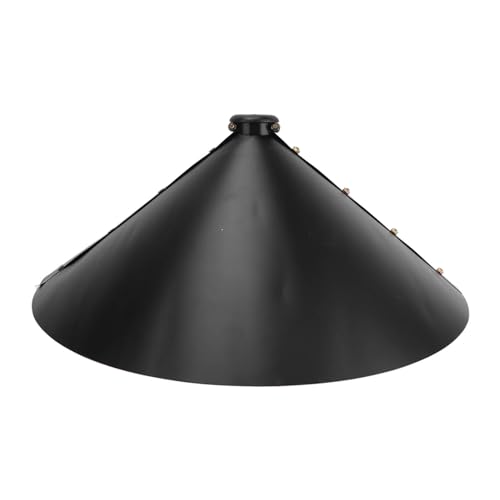 Qukaim Eichhörnchenklappe PVC Vogelfutterstation Eichhörnchen Baffle Guard Abdeckung, verhindert Diebstahl, Schwarz Qukaim Eichhörnchenklappe PVC Vogelfutterstation Eichhörnchen Baffle Guard Abdeckung, verhindert Diebstahl, Schwarz von Qukaim