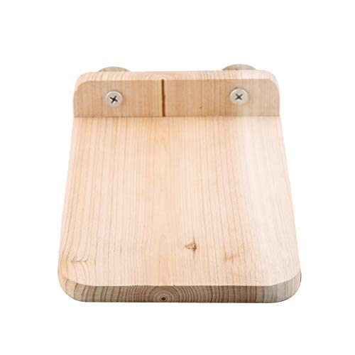 Qukaim Holzplattform mit Schrauben für Hamster Eichhörnchen Käfig Kleintierspielzeug Haustierkäfig Plattform 30 x 20 x 1,5 cm Holz ideal für Kleintiere Qukaim Holzplattform mit Schrauben für Hamster Eichhörnchen Käfig Kleintierspielzeug Haustierkäfig Plattform 30 x 20 x 1,5 cm Holz ideal für Kleintiere von Qukaim