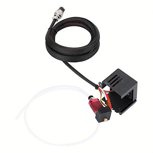 Qukaim Hotend Extruder Kit 3D Drucker Edelstahl J Head Hotend Extruder Sprühdüsen-Kit für Creality CR-10/10s S4, Ersatz Extruder Teile, langlebig und zuverlässig Qukaim Hotend Extruder Kit 3D Drucker Edelstahl J Head Hotend Extruder Sprühdüsen-Kit für Creality CR-10/10s S4, Ersatz Extruder Teile, langlebig und zuverlässig von Qukaim