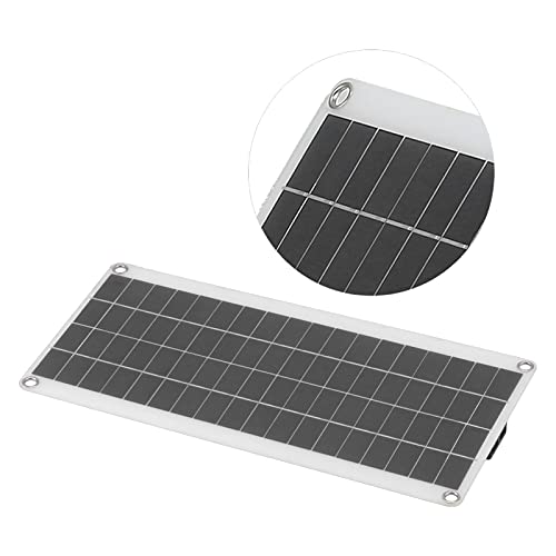 Qukaim Polykristallines Solarpanel, 20 W, polykristallines Solarpanel, Dual-USB-Akku-Ladegerät für Notlicht und Handy, Solarpanel-Ladekit, kompaktes Design Qukaim Polykristallines Solarpanel, 20 W, polykristallines Solarpanel, Dual-USB-Akku-Ladegerät für Notlicht und Handy, Solarpanel-Ladekit, kompaktes Design von Qukaim