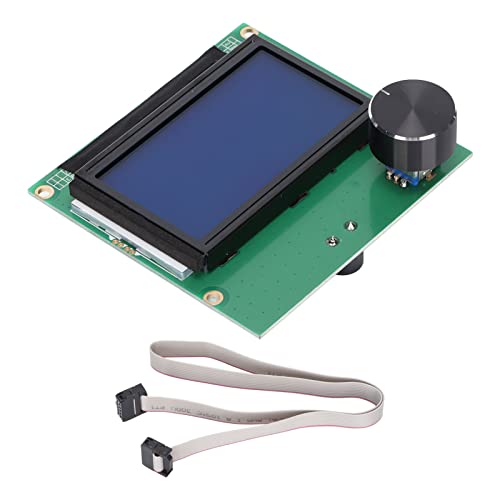 Qukaim Printer Controller Panel 3D Printer Display 12864 LCD Screen, Intelligent Control Board for CR 10S and Ender 3, Printer Controller Panel, 3D Printer Accessory Qukaim Printer Controller Panel 3D Printer Display 12864 LCD Screen, Intelligent Control Board for CR 10S and Ender 3, Printer Controller Panel, 3D Printer Accessory von Qukaim