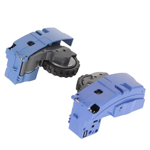 Qukaim Staubsauger Antriebsradmodulpaar Links Rechts, Langlebiges Rutschfestes Lenkrad Ersatz für iRobot Roomba 500 600 700 800 900 880 870 871 885 860 861 875 Serie von Qukaim