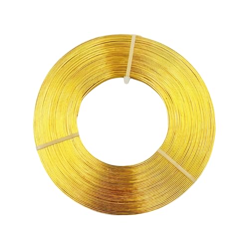 Qukoielly Aluminiumdraht,Biegsamer Metall Draht Für Schmuckherstellung | Für Handwerk Gartenarbeit Modellbau Wohnaccessoires Häkeln von Qukoielly