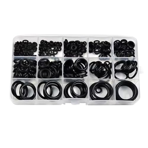 Qukoielly Dichtungsring Set | Gummidichtungen Sortiment - O-Ringe Ersatzteile Für Ventile Und Automobilteile von Qukoielly