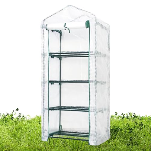Qukoielly Gewächshausfolie Ersatz - PVC Pflanzen Gewächshausfolie - UV-Beständige Schutzabdeckung Für Terrasse Garten Qukoielly Gewächshausfolie Ersatz - PVC Pflanzen Gewächshausfolie - UV-Beständige Schutzabdeckung Für Terrasse Garten von Qukoielly
