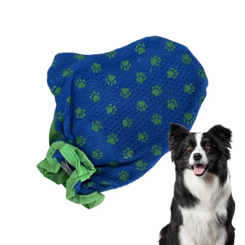 Qukoielly Haarentfernungs Handschuh - Hundehandschuhe zum Baden - Tierhaar Entferner Lösung Zum Entwirren Bürsten Massieren Baden Reinigen Für Katzen Polster Kleidung von Qukoielly